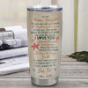 Personalized To My Bonus Daughter Tumbler From Stepmom Stainless Steel Cup Turtle Laugh Love Live I Love You Stepdaughter Birthday Graduation Christmas Travel Mug | siriusteestore