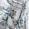 Personalized To My Bonus Daughter Tumbler From Stepmother Dad You Will Never Lose White Tiger Stepdaughter Birthday Gifts Christmas Custom Cup Travel Mug | siriusteestore