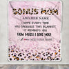 Personalized To My Bonus Mom Gifts From Stepdaughter Blanket Pink Leopard Happy Birthday Gifts For Stepmom Mothers Day Christmas Customized Fleece Blanket | siriusteestore