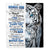 Personalized To My Bonus Son Blanket From Stepmother Stepdad I Close My Eyes White Tiger Stepson Birthday Gifts Graduation Christmas Fleece Throw Blanket | siriusteestore