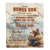 Personalized To My Bonus Son Gifts Blanket From Stepmom Stepdad Whenever Bear Unique Birthday Gifts For Stepson Graduation Christmas Custom Fleece Blanket | siriusteestore