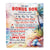 Personalized To My Bonus Son Gifts Blanket From Stepmom Wherever Your Journey In Life Beach Stepson Birthday Gifts Graduation Customized Fleece Throw Blanket | siriusteestore