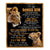Personalized To My Bonus Son Gifts Blanket From Stepmom Wherever Your Journey In Life Lion StepSon Birthday Gifts Christmas Customized Fleece Blanket | siriusteestore