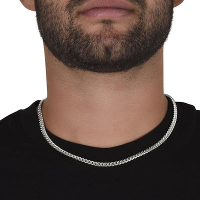 Cuban Link Chain Necklace Stainless Steel | 3 | Personalized To My Bonus Son Gifts Necklace From Stepmom Wherever Your Journey In Life Tiger Stepson Birthday Gifts Graduation Custom Gift Box Message Card | https://siriusteestore.