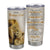 Personalized To My Bonus Son Tumbler From Stepfather Stainless Steel Cup Lion Never Feel That You Are Alone Great Stepson Birthday Christmas Travel Mug | siriusteestore