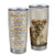 Personalized To My Bonus Son Tumbler From Stepmother Stainless Steel Cup Lion Never Feel That You Are Alone Great Stepson Birthday Christmas Travel Mug | siriusteestore