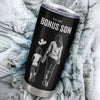 Personalized To My Bonus Son Tumbler Stainless Steel Cup I Love You Forever From Stepmom Stepson Birthday Gifts Christmas Thanksgiving Graduation Custom Travel Mug | siriusteestore
