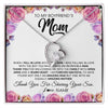 Forever Love Necklace | Personalized To My Boyfriend's Mom Necklace From Daughter A Warm Heart Mother In Law Mothers Day Wedding Birthday Christmas Customized Gift Box Message Card | siriusteestore