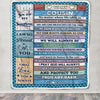 Personalized To My Cousin Blanket From Family Wood No Matter Where Life Takes Us Soul Sister Birthday Christmas Graduation Customized Fleece Throw Blanket | siriusteestore