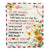 Personalized To My Cousin Gifts From Family Blanket Sunflower Letter Air Mail Birthday Graduation Gifts For Cousin Christmas Customized Fleece Throw Blanket | siriusteestore