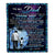 Personalized To My Dad Blanket From Son Thank You Day By Day Dad Birthday Fathers Day Thanksgiving Christmas Customized Bed Fleece Blanket | siriusteestore
