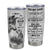 Personalized To My Dad From Daughter Stainless Steel Tumbler Cup Wolf Always Be Your Little Girl Dad Fathers Day Birthday Christmas Travel Mug | siriusteestore