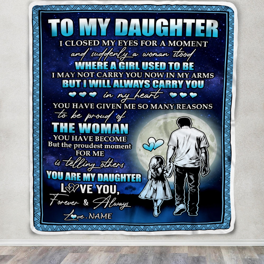 My daughter blanket from dad outlet