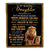 Personalized To My Daughter Blanket From Dad Father Whenever You Feel Lion Daughter Birthday Gifts Graduation Christmas Customized Fleece Throw Blanket | siriusteestore