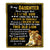 Personalized To My Daughter Blanket From Mom This Old Lion Love You Daughter Birthday Graduation Christmas Customized Fleece Blanket | siriusteestore