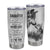 Personalized To My Daughter From Mom Dad Father Stainless Steel Tumbler Cup You Will Never Lose Wolf Daughter Birthday Graduation Christmas Travel Mug | siriusteestore