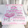 Personalized To My Daughter Gifts Blanket From Mom Dad Mother Tree I Love You Always Daughter Birthday Gifts Mothers Day Christmas Custom Fleece Throw Blanket | siriusteestore