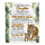 Personalized To My Daughter Gifts Blanket From Mom Dad Mother Whenever You Feel Tiger Daughter Birthday Gifts Graduation Christmas Customized Fleece Blanket | siriusteestore