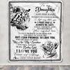 Personalized To My Daughter Gifts Blanket From Mom Dad Mother Wherever Your Journey In Life White Tier Daughter Birthday Gifts Christmas Custom Fleece Blanket | siriusteestore