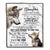 Personalized To My Daughter Gifts Blanket From Mom Dad Mother Wherever Your Journey In Life Wolf Daughter Birthday Gifts Warm Customized Fleece Throw Blanket | siriusteestore