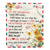 Personalized To My Daughter Gifts From Mom Dad Mother Blanket Sunflower Letter Air Mail Birthday Graduation Gifts For Daughter Christmas Customized Fleece Blanket | siriusteestore