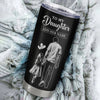 Personalized To My Daughter Gifts Tumbler From Dad Father My Only Wish For You Daughter Birthday Gifts Graduation Christmas Custom Stainless Steel Cup Travel Mug | siriusteestore