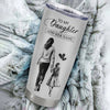 Personalized To My Daughter Gifts Tumbler From Mom Mother Whenever Woman Unique Birthday Gifts For Daughter Graduation Christmas Custom Stainless Steel Cup Travel Mug | siriusteestore