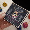 Forever Love Necklace 18K Yellow Gold Finish | 2 | Personalized To My Daughter In Law Gift From Mother In Law Necklace Daughter In Heart Birthday Gift For Daughter In Law Wedding Christmas Gift Box Message Card | siriusteestore.myshopify