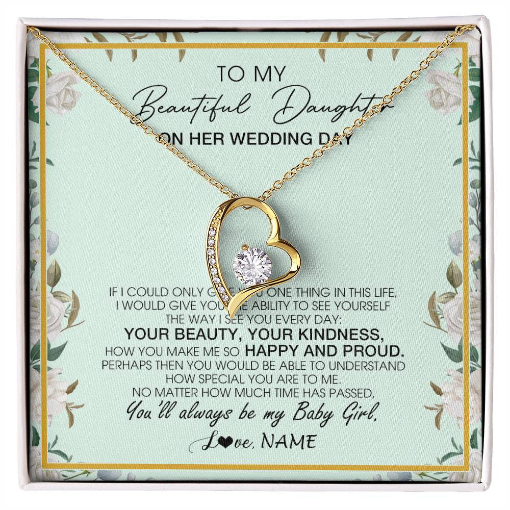 Something special for my daughter on her wedding day ...