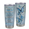 Personalized To My Daughter Tumbler From Mom Dad Stainless Steel Cup Bufterfly Never Forget That I Love You Daughter Graduation Birthday Christmas Travel Mug | siriusteestore