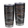 Personalized To My Fiance Tumbler From Fiancee I'd Find You Sooner Love You Longer Fiance Gift Anniversary Wedding Valentines Day Christmas Custom Travel Mug | siriusteestore