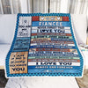 Personalized To My Fiancée Blanket From Fiancé Wood I Love You More Fiancee Birthday Anniversary Valentines Day Christmas Customized Gift Fleece Blanket | siriusteestore