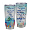 Personalized To My Fiancée From Fiancé Stainless Steel Tumbler Cup I Wish I Could Turn Back The Clock Turtle Fiancée Birthday Anniversary Day Christmas Travel Mug | siriusteestore