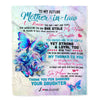 Personalized To My Future Mother In Law Blanket From Daughter Thank You For Sharing Son Mother In Law Birthday Mothers Day Christmas Customized Fleece Blanket | siriusteestore
