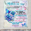 Personalized To My Future Mother In Law Blanket From Son Thank You For Sharing Daughter Mother In Law Birthday Mothers Day Christmas Customized Fleece Blanket | siriusteestore