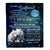 Personalized To My Girlfriend Blanket From Boyfriend I Want You Wolf Girlfriend Birthday Gifts Anniversary Valentines Christmas Customized Fleece Blanket | siriusteestore