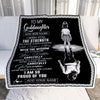 Personalized To My Goddaughter Gifts Blanket From Godmother Uncle I Wish You The Strength Goddaughter Birthday Gifts Christmas Graduation Custom Fleece Blanket | siriusteestore