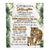 Personalized To My Goddaughter Gifts Blanket From Godmother Uncle Whenever You Feel Tiger Goddaughter Birthday Gifts Graduation Christmas Fleece Blanket | siriusteestore
