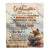 Personalized To My Goddaughter Gifts Blanket From Godmother Whenever Bear Unique Birthday Gifts For Goddaughter Graduation Christmas Custom Fleece Blanket | siriusteestore