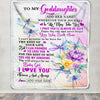 Personalized To My Goddaughter Gifts Blanket From Godmother Wherever Your Journey In Life Dragonfly Goddaughter Birthday Gifts Warm Customized Fleece Blanket | siriusteestore