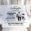 Personalized To My Goddaughter Gifts Blanket From Uncle Whenever Man Unique Birthday Gifts For Goddaughter Graduation Christmas Custom Fleece Throw Blanket | siriusteestore