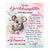 Personalized To My Goddaughter Gifts From Aunt Uncle Koala Letter I Hugged This Gifts For Goddaughter Birthday Graduation Christmas Customized Fleece Blanket | siriusteestore