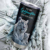 Personalized To My Goddaughter Gifts From Godmother Uncle Tumbler White Tiger Never Forget How Much I Love You Goddaughter Birthday Christmas Custom Stainless Steel Mug | siriusteestore