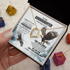 Forever Love Necklace 18K Yellow Gold Finish | 2 | Personalized To My Goddaughter Gifts Necklace From Godmother Whenever Eagle Unique Birthday Gifts For Goddaughter Christmas Jewelry Gift Box Message Card | https://siriusteestore.