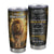 Personalized To My Goddaughter Tumbler From Godfather Aunt Stainless Steel Cup Lion Never Give Up Godchild Birthday Graduation Christmas Travel Mug | siriusteestore