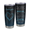 Personalized To My Goddaughter Tumbler From Godmother Aunt Stainless Steel Cup Promise To Love You Godchild Birthday Christmas Travel Mug | siriusteestore