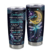 Personalized To My Goddaughter Tumbler From Godmother Dragonfly Whenever You Feel Overwhelmed Remember Whose Goddaughter Gift Birthday Christmas Travel Mug | siriusteestore