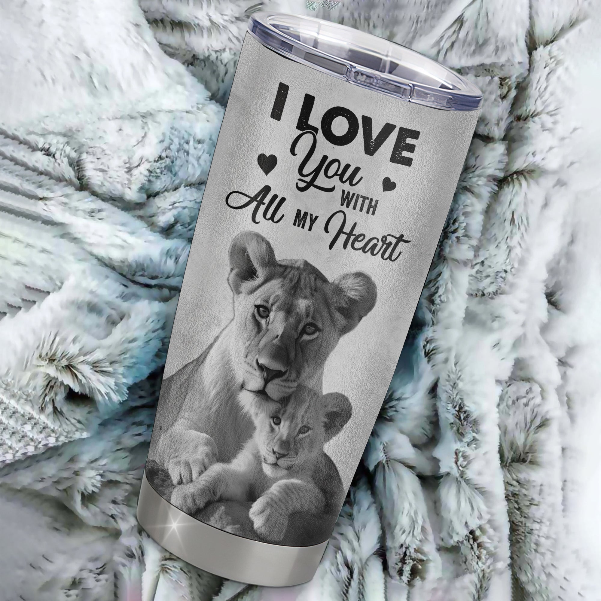 Personalized To My Goddaughter Tumbler From Godmother Stainless Steel Cup I Love You With All My Heart Goddaughter Birthday Christmas Travel Mug | siriusteestore