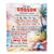 Personalized To My Godson Gifts Blanket From Godmother Wherever Your Journey In Life Beach Godson Birthday Gifts Graduation Customized Fleece Throw Blanket | siriusteestore
