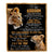 Personalized To My Godson Gifts Blanket From Godmother Wherever Your Journey In Life Lion Goddaughter Birthday Gifts Christmas Customized Fleece Blanket | siriusteestore